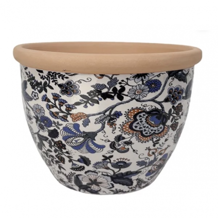 Abigail Floral Planter 8"