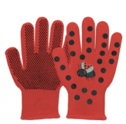 GLOVES, KIDS LADY BUG