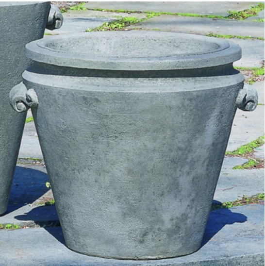 Medium Tall Scroll Stone Planter