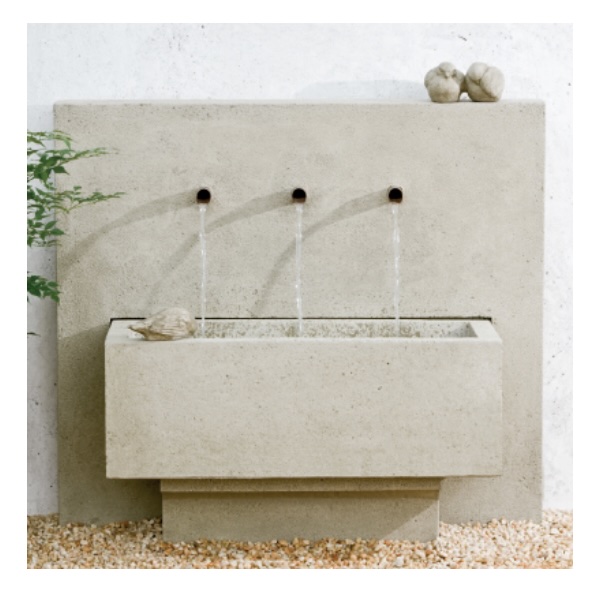 X3 Stone Fountain