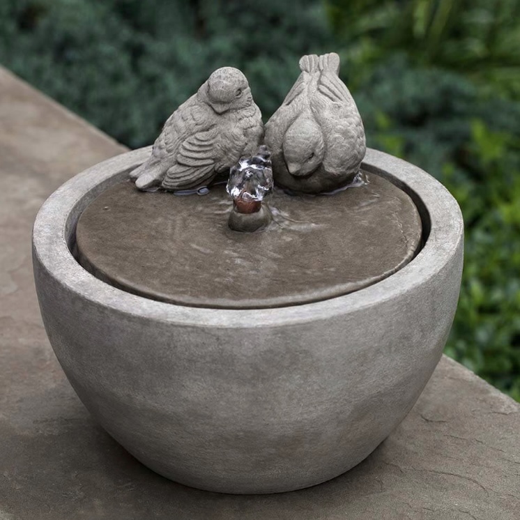 Bird Stone Fountain