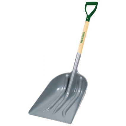 Scoop Shovel with Wood D-Handle