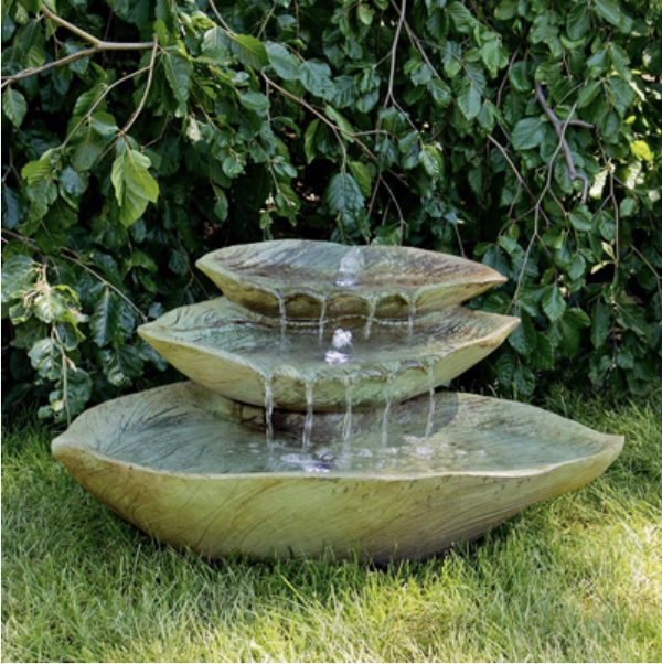 Cascading Leaf Fountain