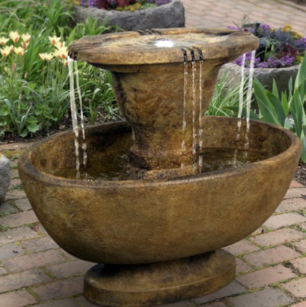 Alfresco Fountain with Light