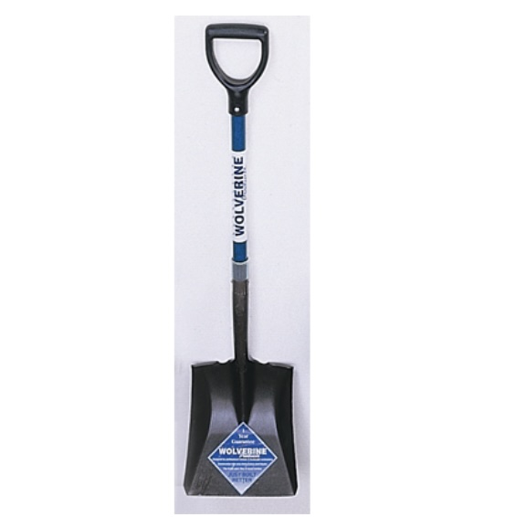 Square Point Shovel with D-Handle