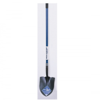 Round Point Long Handle Shovel