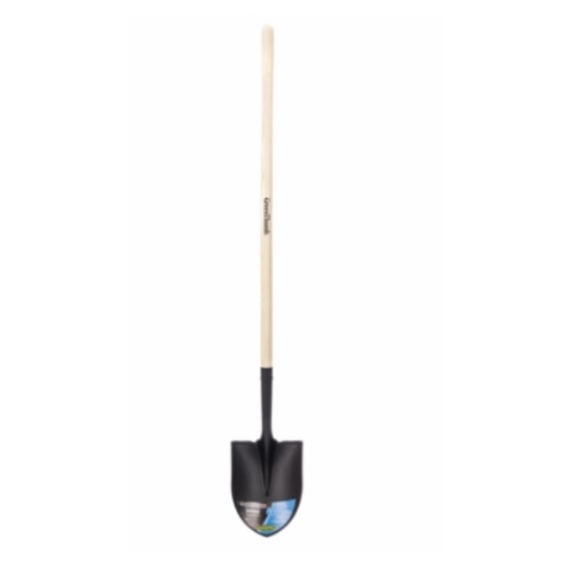 Steel D-Handle Round Point Shovel