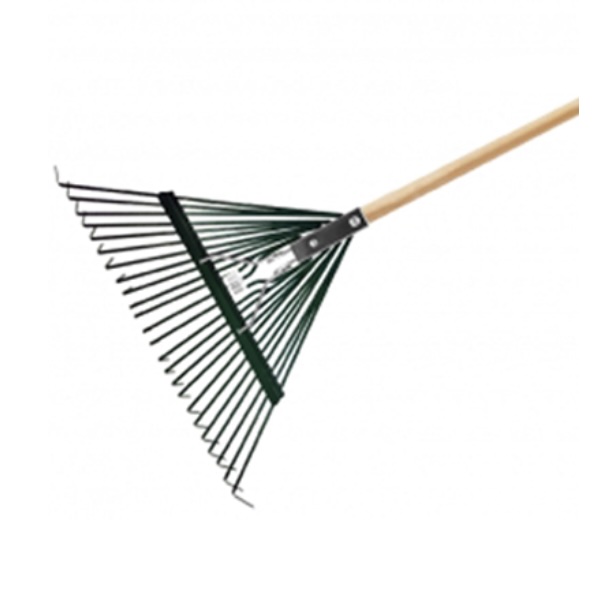 Deluxe Spring Leaf Rake