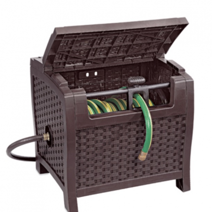 Hose Reel Brown Resin 5/8" x 75'