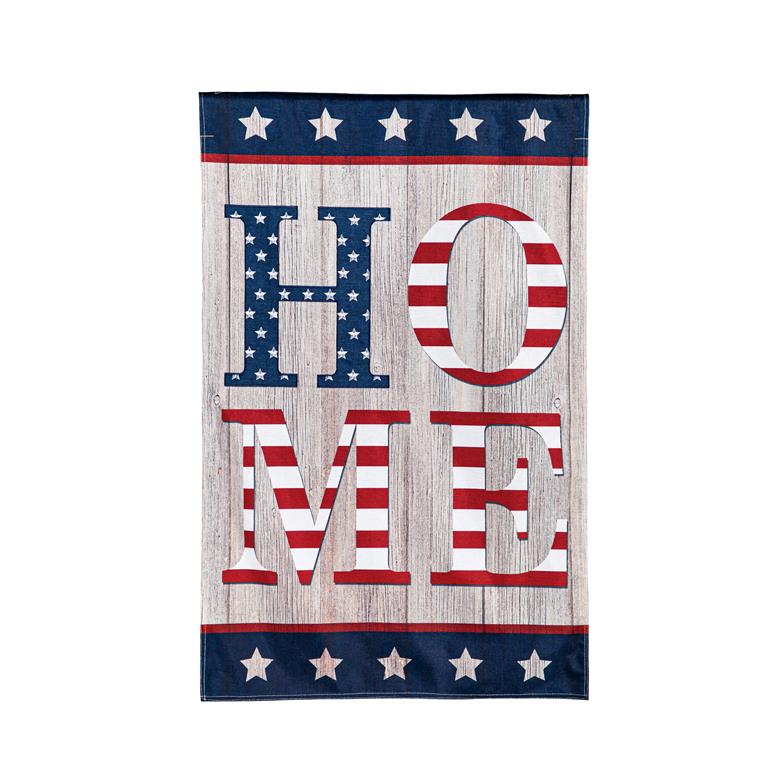 Patriot Home House Flag