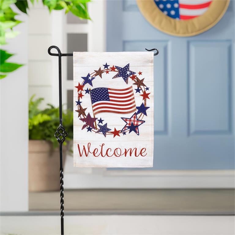 250th Anniversary America The Beautiful Mini Flag