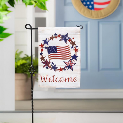 250th Anniversary America The Beautiful Mini Flag