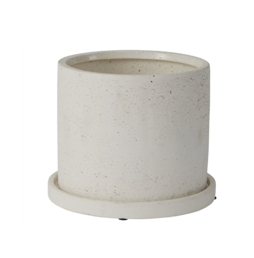 Easton White Pot 7.5" x 5.75"