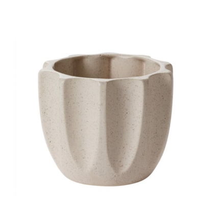 Beaumont White Pot 5.5" x 4.5"
