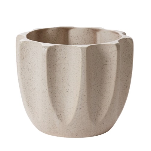Beaumont White Pot 7.5" x 6.5"