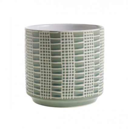Zati Green Pot 6.5" x 6.75"
