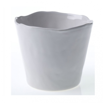 Journey White Pot 5" x 4.25"