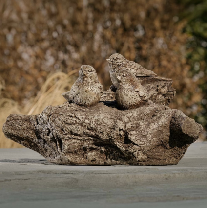 Birdland Cast Stone Garden Statue