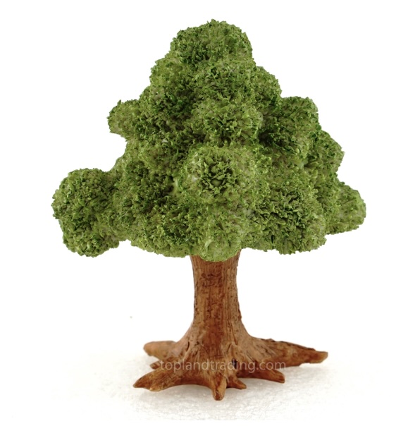 Mini Leafy Tree with Pick Fairy Garden Accent