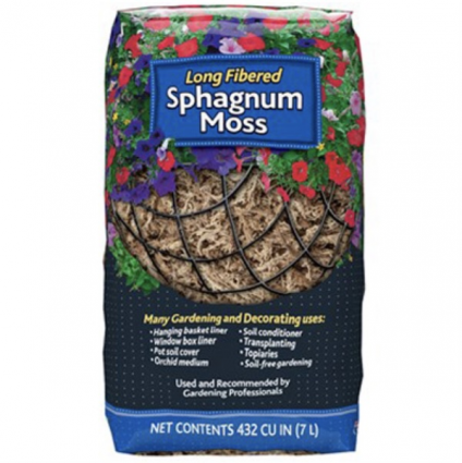 Long-Fibered Sphagnum Moss