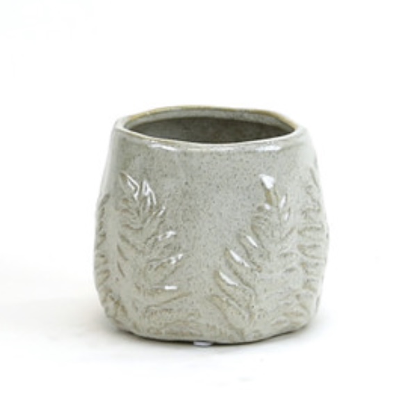 BOWL, FERN PRINT 4.7" GREEN