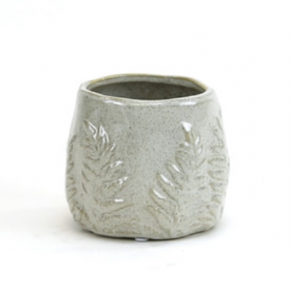 BOWL, FERN PRINT 4.7" GREEN