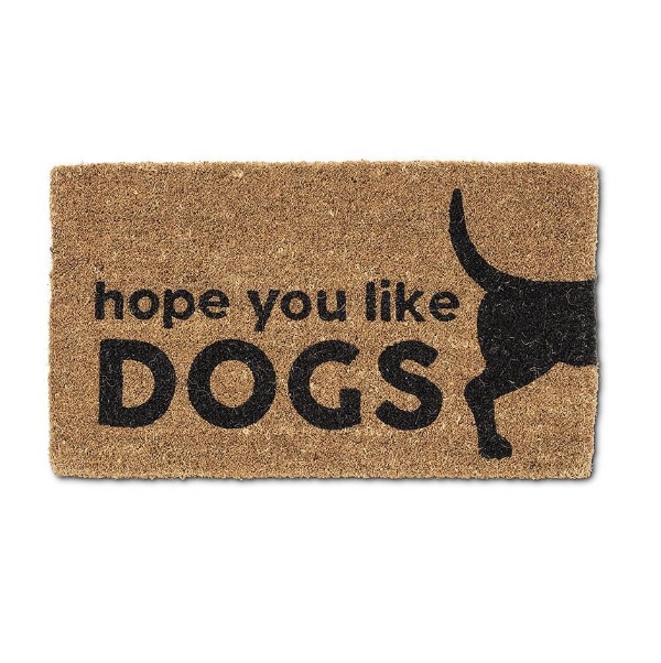 Hope You Like Dogs Doormat