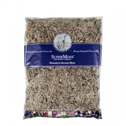SuperMoss Natural Spanish Moss Preserved