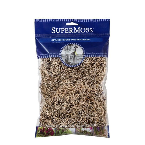 SuperMoss Natural Spanish Moss Preserved
