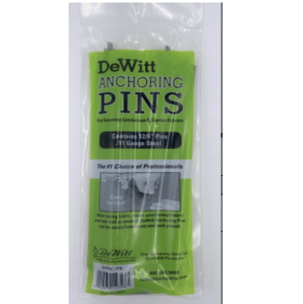 DeWitt Landscape Fabric Anchor Pins 12 Pack 