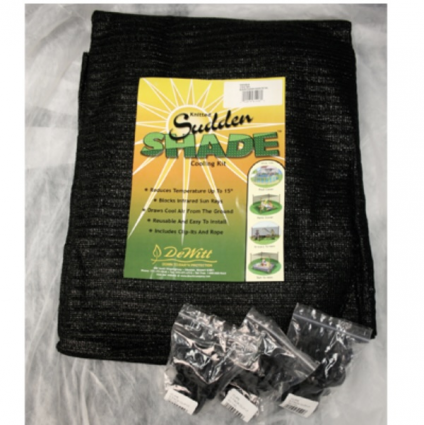 DeWitt Sudden Shade 60% Black 12' x 12'