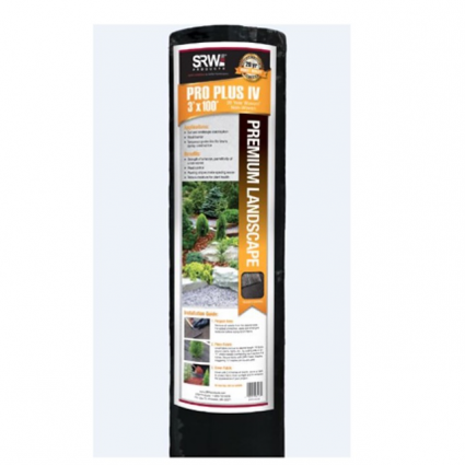 SRW Pro Plus IV Weed Barrier 3' x 100'