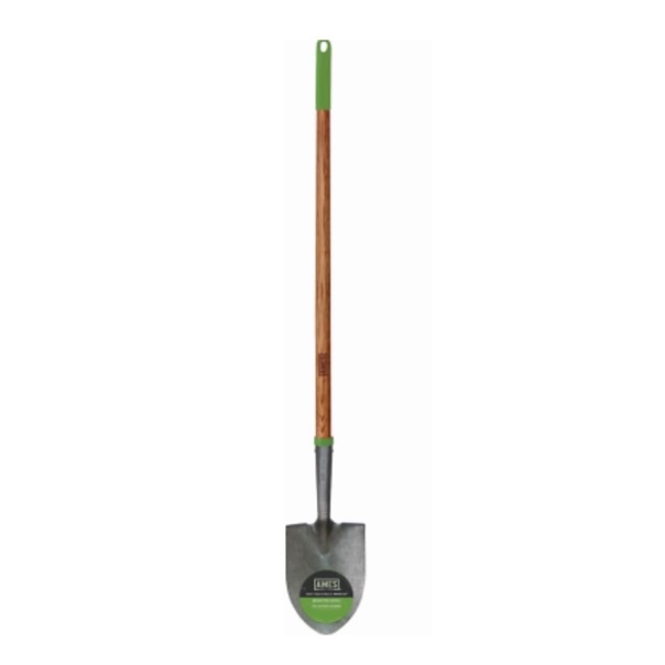 Round-Point Shovel with Floral Blade