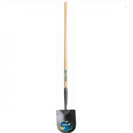 Jackson Round-Point Irrigating Shovel � 47" Wood Handle