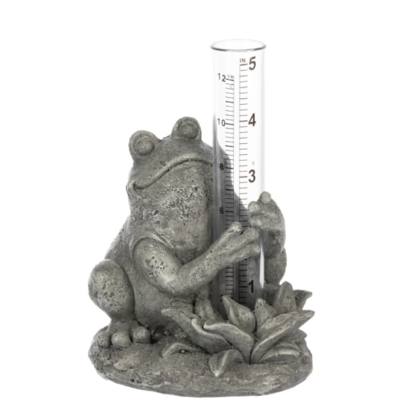 Frog Rain Gauge 6"