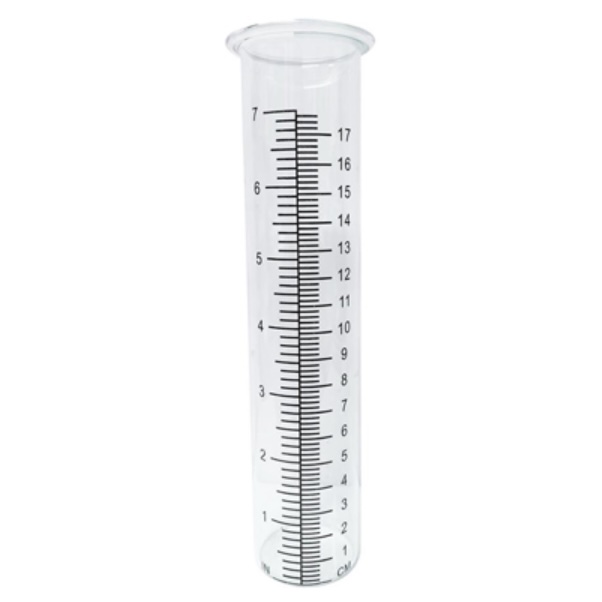 Rain Gauge Replacement Tube 7"