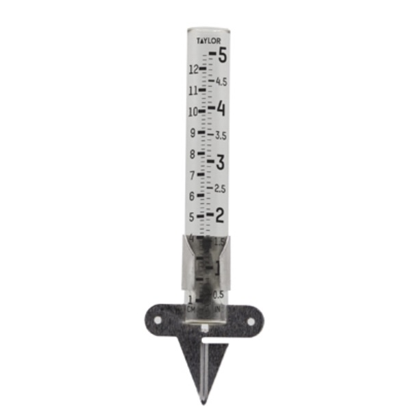 Taylor Glass Rain Gauge 5"