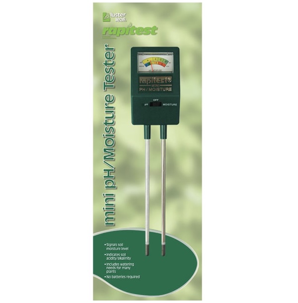 Luster Leaf Rapitest Mini pH and Moisture Tester