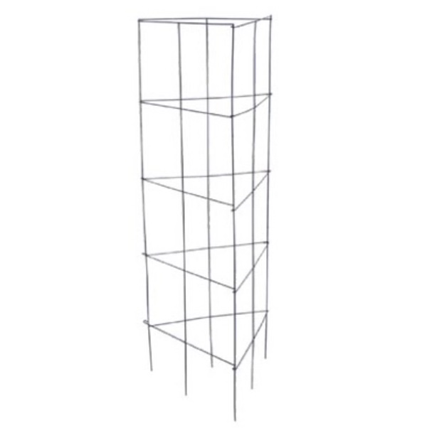 Green 3 Panel Tomato Tower 33"