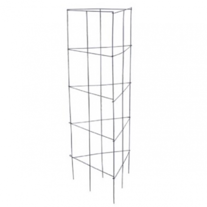 Green 3 Panel Tomato Tower 33"