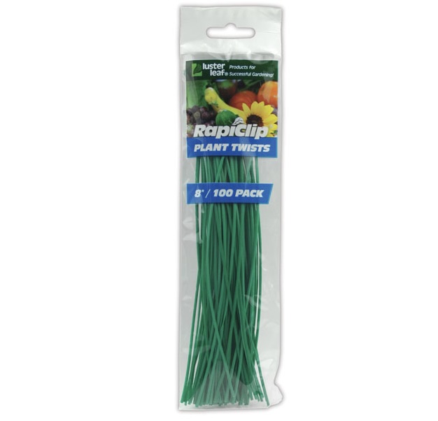 Luster Leaf Rapiclip Plant Twist Tie Strips 100 Pack