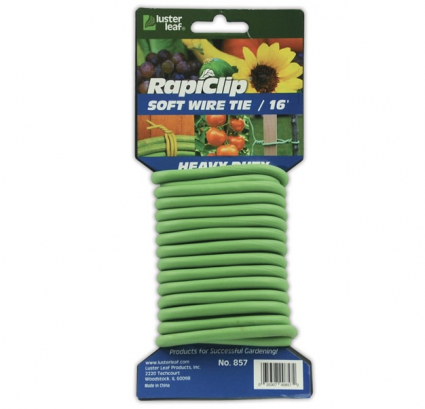 Luster Leaf Rapiclip Heavy Duty Soft Wire Tie 16'