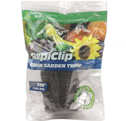 Luster Leaf Rapiclip Heavy Duty Green Garden Twine 200'