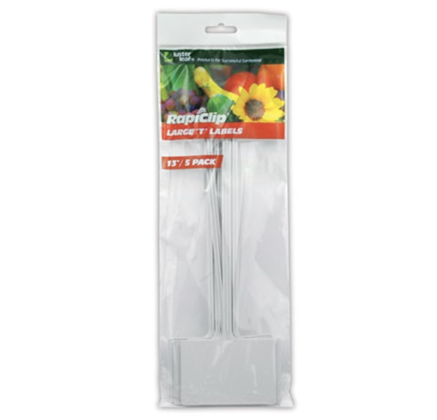 Extra Large T Plant Labels 13″ 5 Pack
