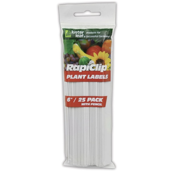 Plant Labels With Pencil 6″ 25 Pack