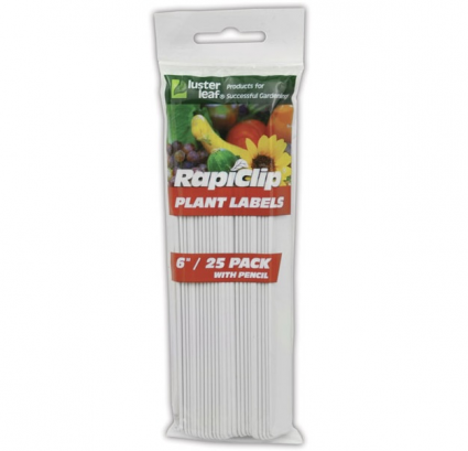 Plant Labels With Pencil 6″ 25 Pack