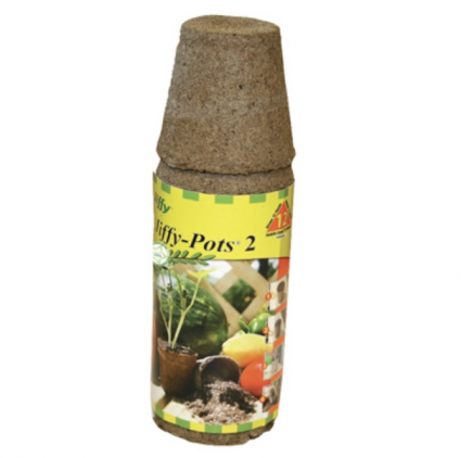 Jiffy Round Peat Pots 2 1/4″ 12 Pack