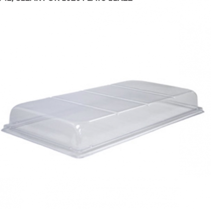Clear Dome for 1020 Flats 11″ x 22″