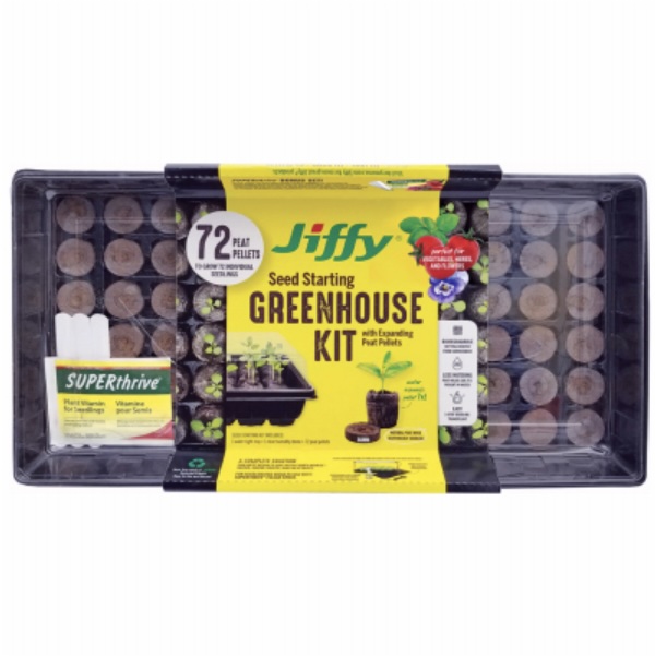 Jiffy Professional Greenhouse Kit 72 Cell 11" x 22"