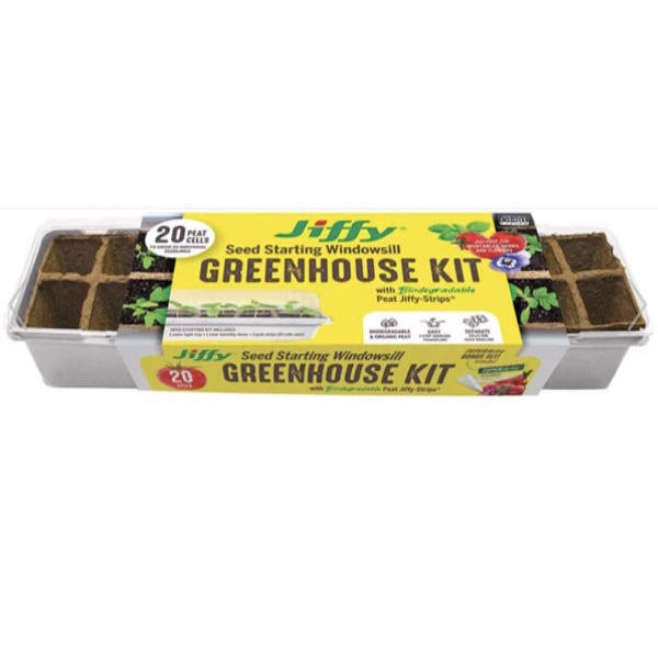Jiffy Windowsill Greenhouse Kit 20 Count